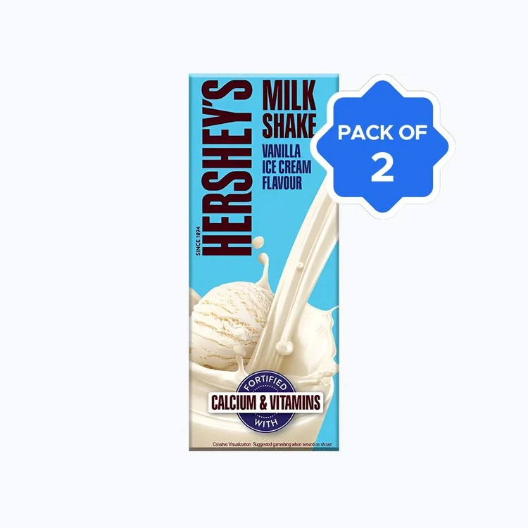Hershey's Vanilla Milkshake - Pack of 2