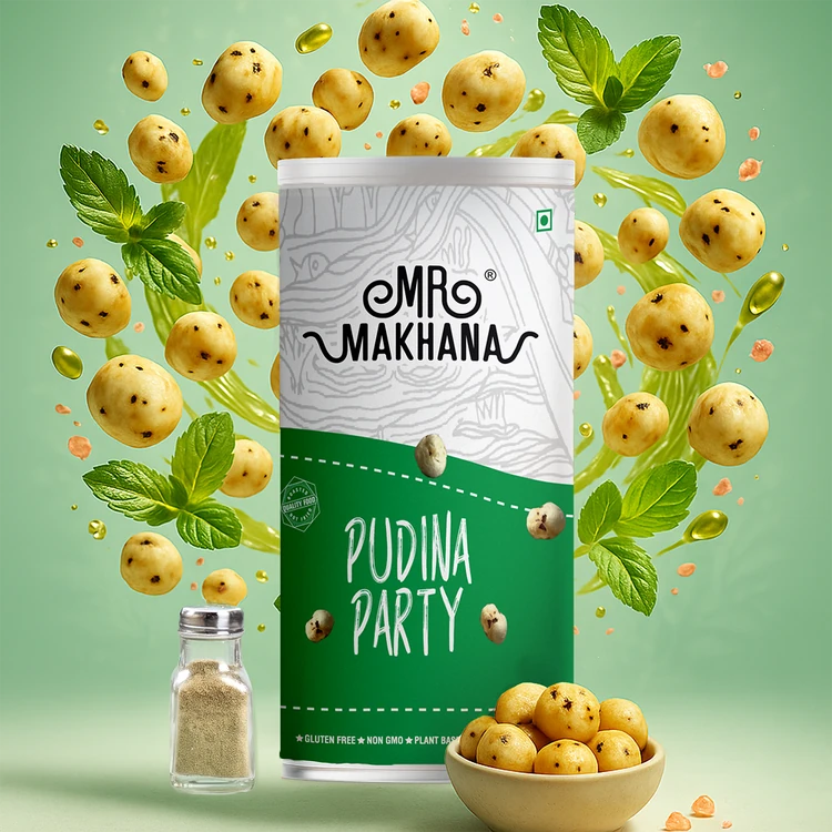 Mr. Makhana Pudina Party Flavoured Makhana