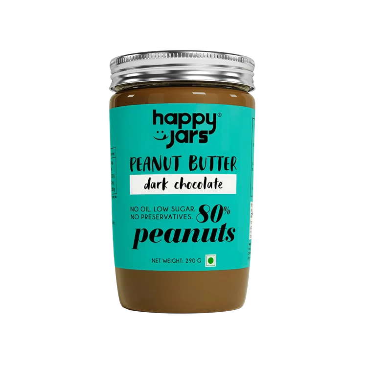 Happy Jars Dark Chocolate Peanut Butter