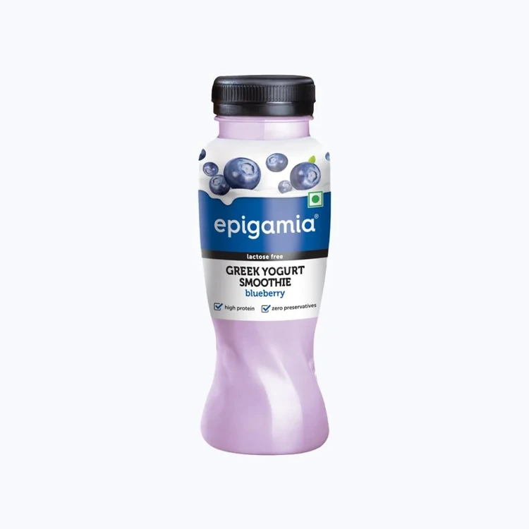 epigamia Blueberry Greek Yogurt Drink