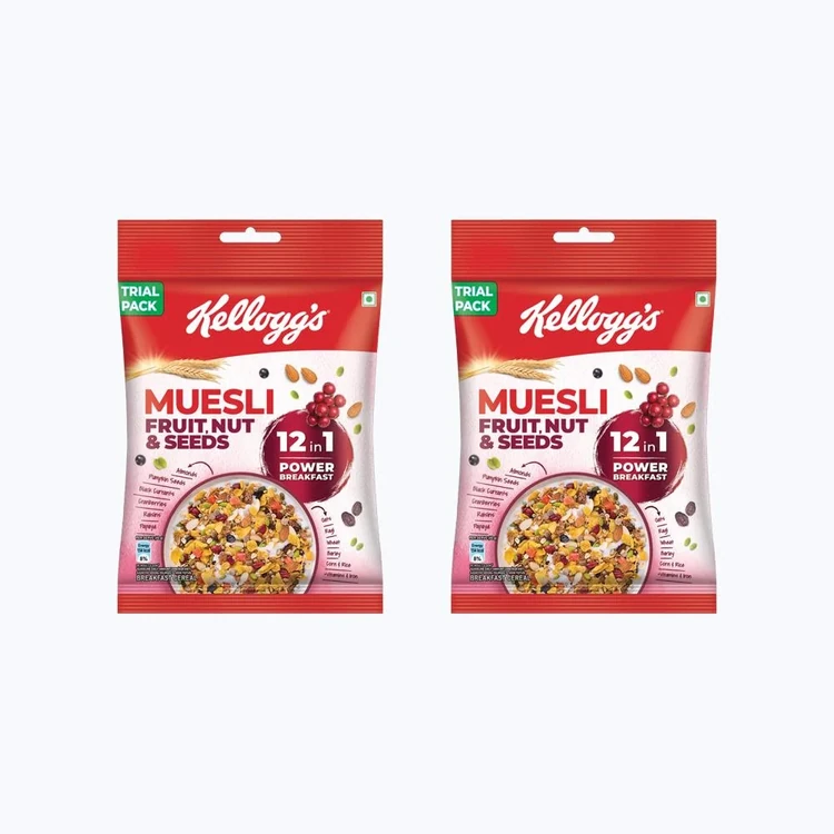 Kellogg's Fruit, Nut & Seeds Muesli - Pack of 2