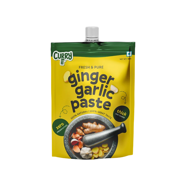 Curryit Ginger Garlic Paste (Preservative Free)