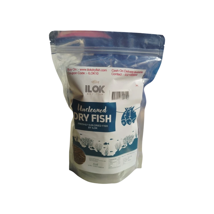 ILOK Uncleaned Sun Dried Dry Fish