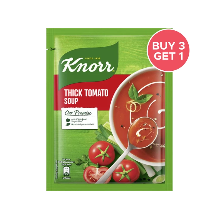Knorr Thick Tomato Soup - Buy 3 Get 1 Free
