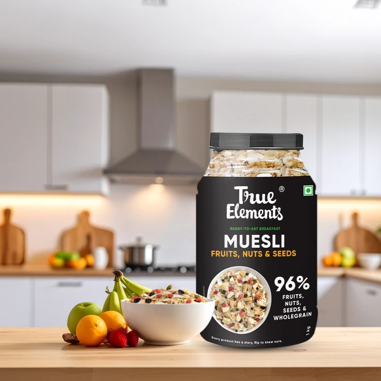 True Elements Fruits, Nuts & Seeds Muesli