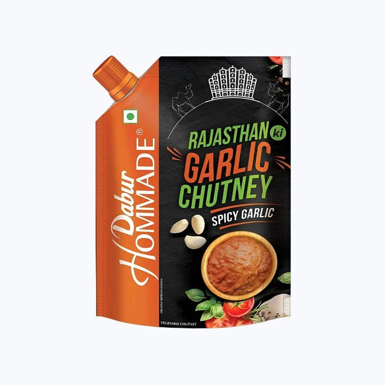 Hommade Rajasthan ki Spicy Garlic Chutney