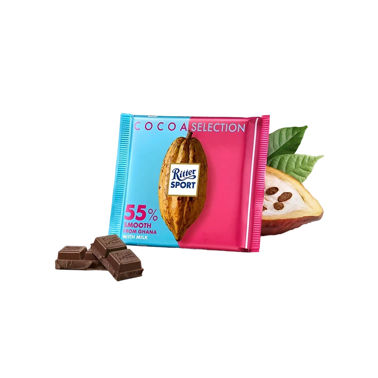 Ritter Sport Smooth Ghana Chocolate