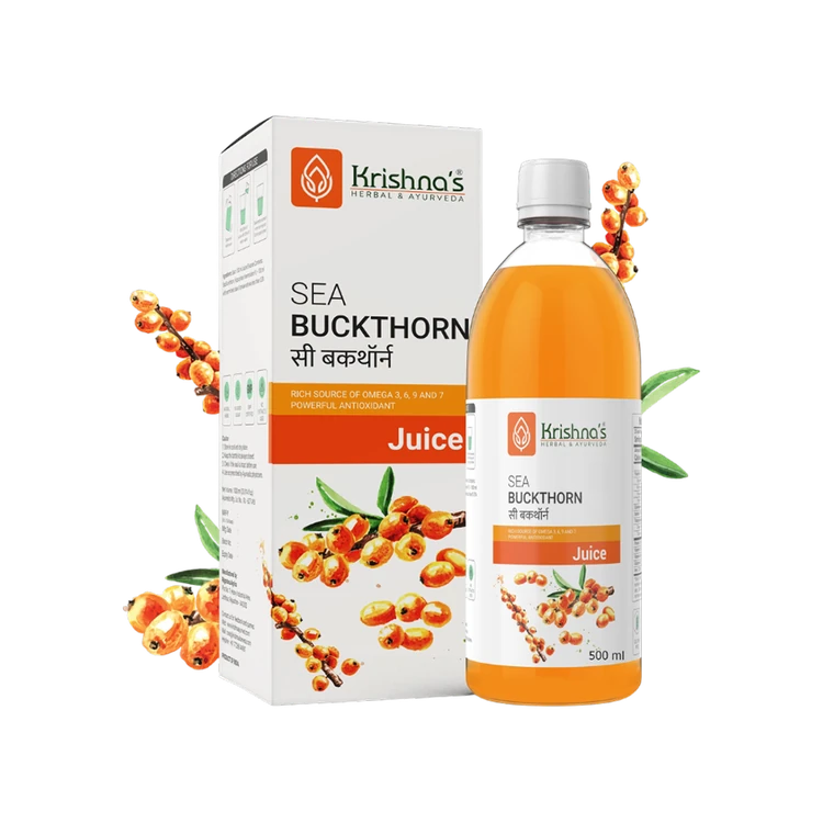 Krishna's Herbal & Ayurveda Sea Buckthorn Herbal Juice