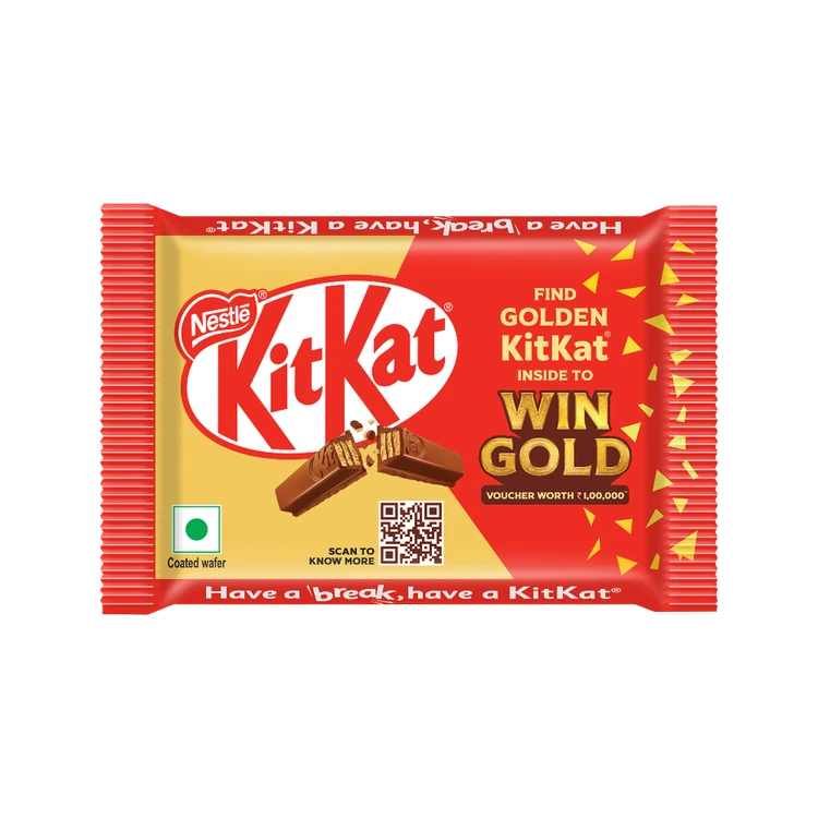 Nestle KitKat 4 Fingers Choco Coated Wafer Chocolate