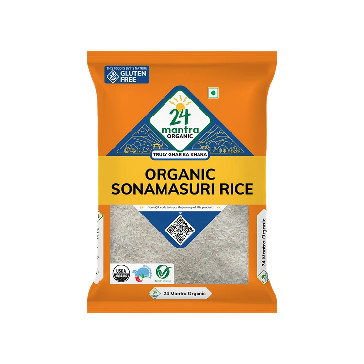24 Mantra Organic Sonamasuri Rice