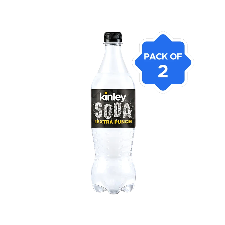 Kinley Strong Soda Water - Pack of 2