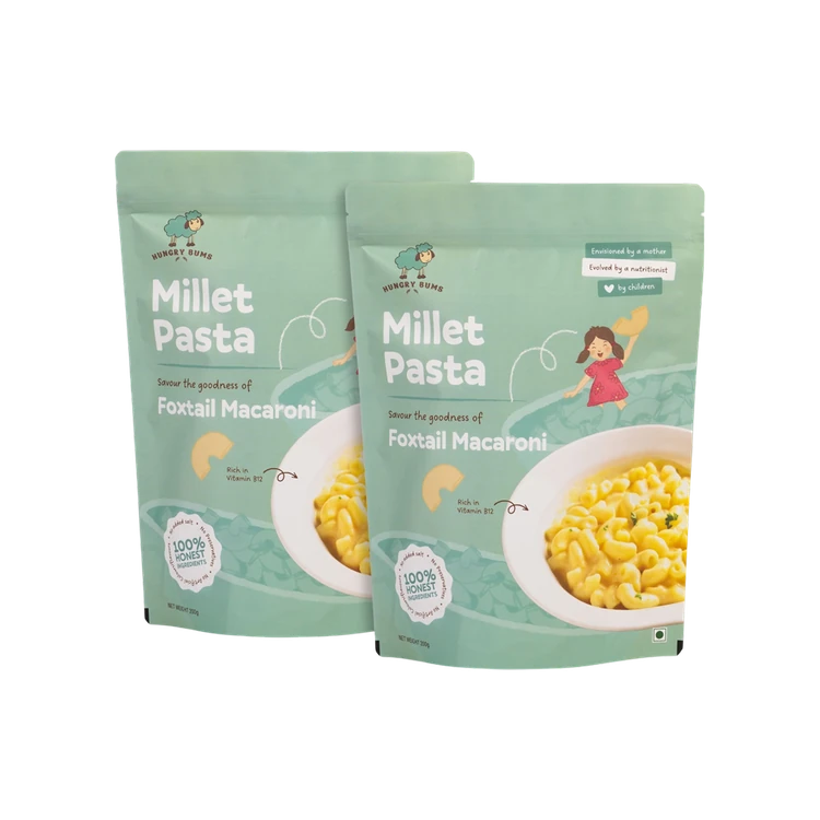 HUNGRY BUMS Millet Foxtail Macaroni Pasta