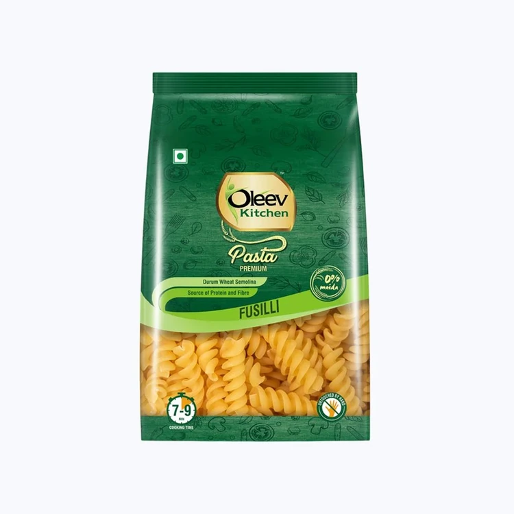 Oleev Kitchen Fusilli Durum Wheat Pasta