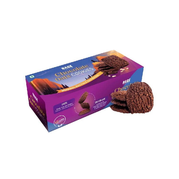 Rage Coffee Chocolate Oats Cookies