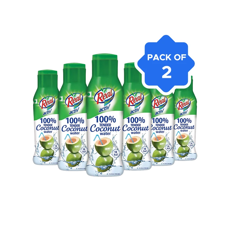 Real Activ Coconut Water - Pack of 6 - Pack of 2