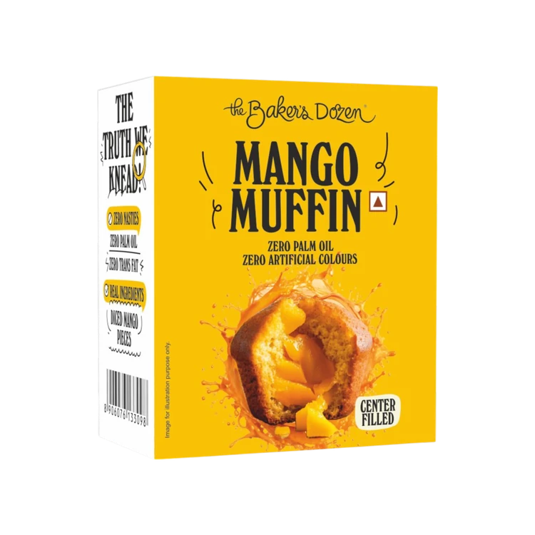 The Baker's Dozen Mango Muffin