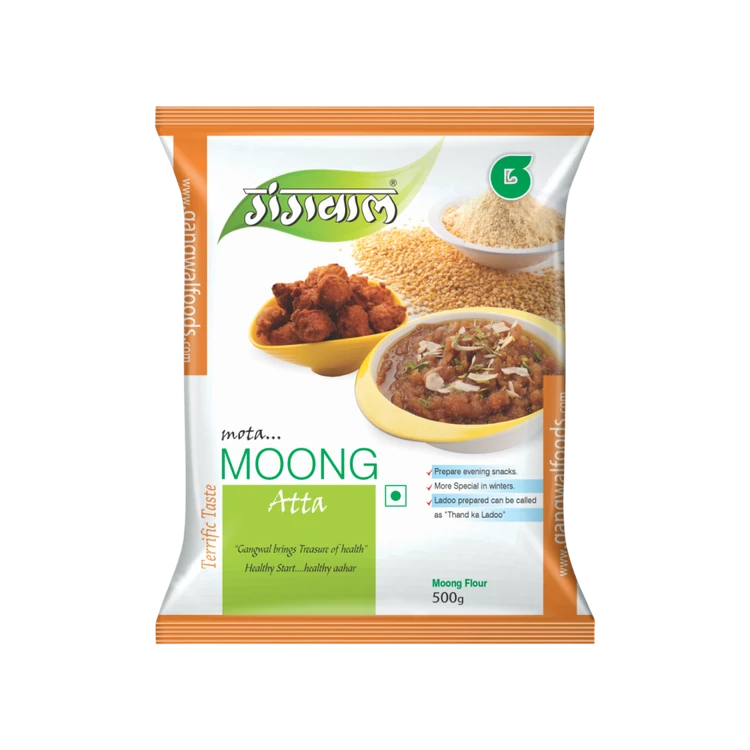 Gangwal Mota Moong Dal Flour (Bele Hittu)
