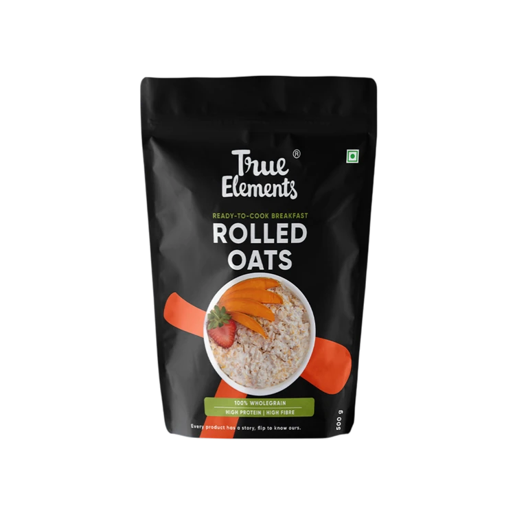 True Elements Wholegrain Rolled Oats