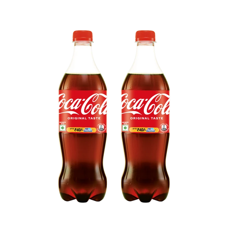 Coca-Cola Soft Drink (750 ml) - Pack of 2