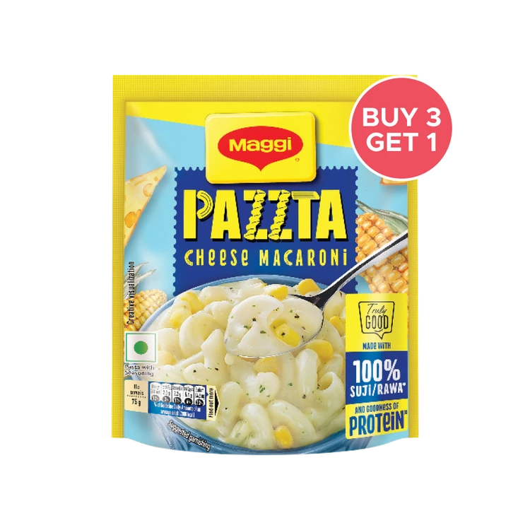 Maggi Pazzta Cheese Macaroni Instant Pasta - Buy 3 Get 1 Free