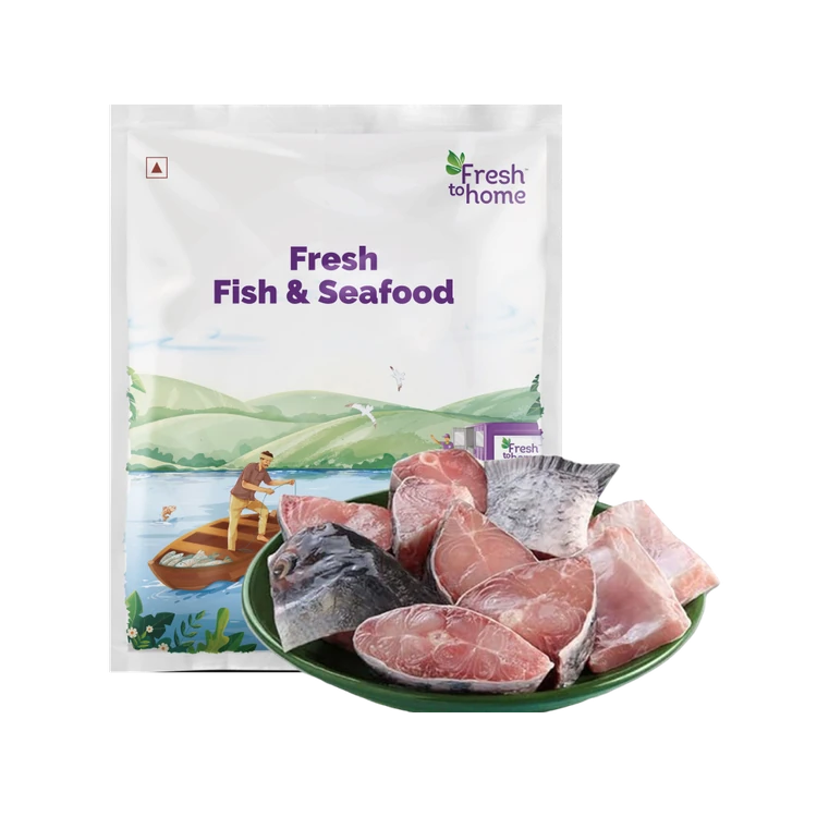 FreshToHome Fish - Bengali Cut (Catla Extra Large)