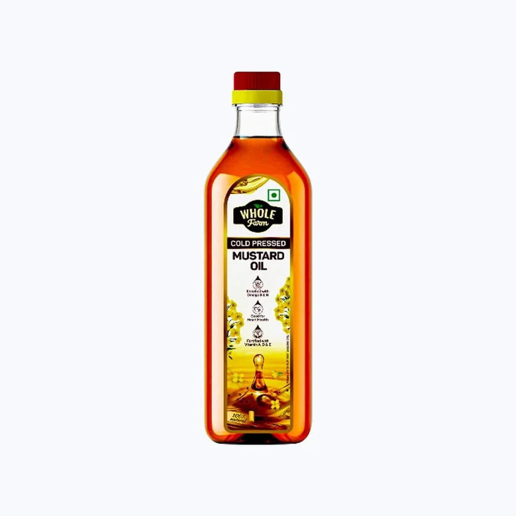 Whole Farm Premium Cold Pressed Mustard Oil (Cold Pressed Sasive Enne)