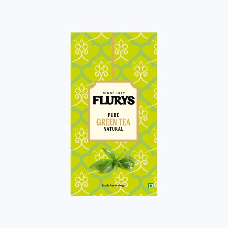 Flurys Envelop Green Tea Bags