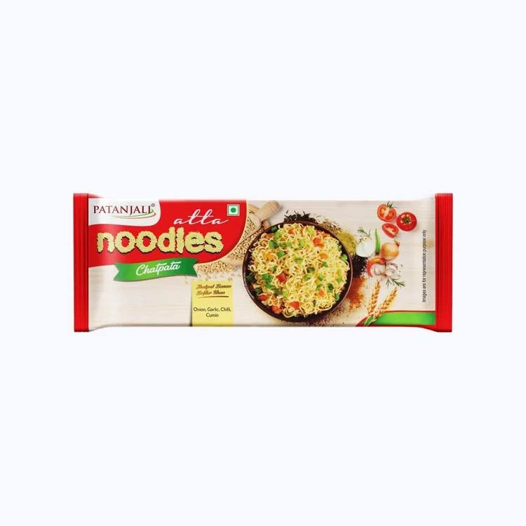 Patanjali Chatpata Atta Noodles (Classic Family Pack)