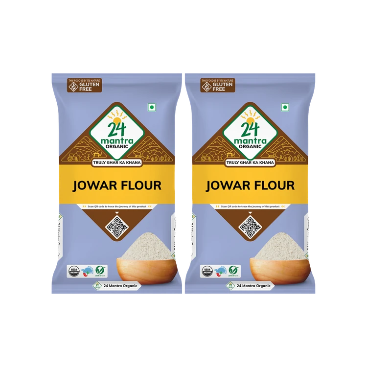 24 Mantra Organic Jowar Flour - Pack of 2