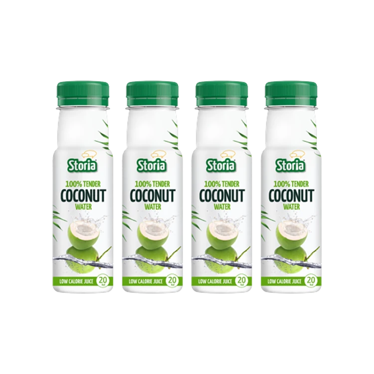Storia Tender Concentrate Coconut Water - No Added Sugar - Pack of 4