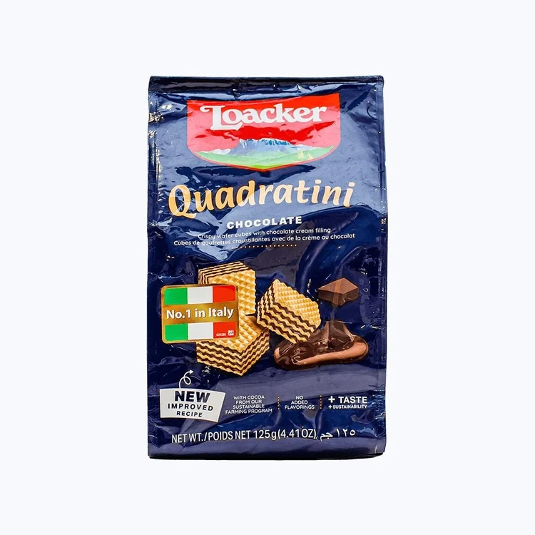 Loacker Quadratini Chocolate Wafers