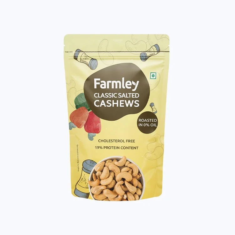 Farmley Classic Salted & Flavoured Cashew Roasted (Flavoured Godambi)