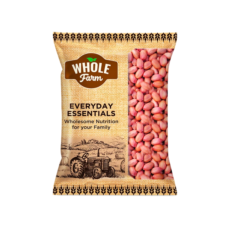 Whole Farm Premium Red Raw Peanuts (Kadlekayi)