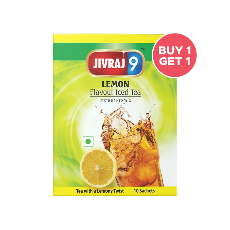 Jivraj 9 Lemon Ice Tea Premix - Buy 1 Get 1 Free