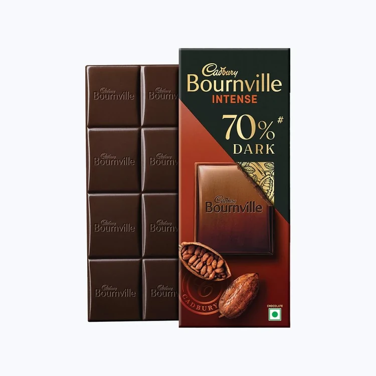 Cadbury Bournville Rich Cocoa 70% Dark Chocolate Bar