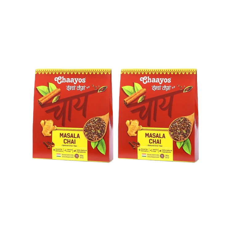 Chaayos Desi Masala Tea - Pack of 2