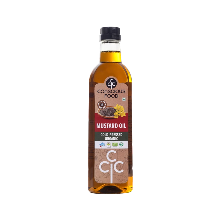 Conscious Food Organic Mustard Oil