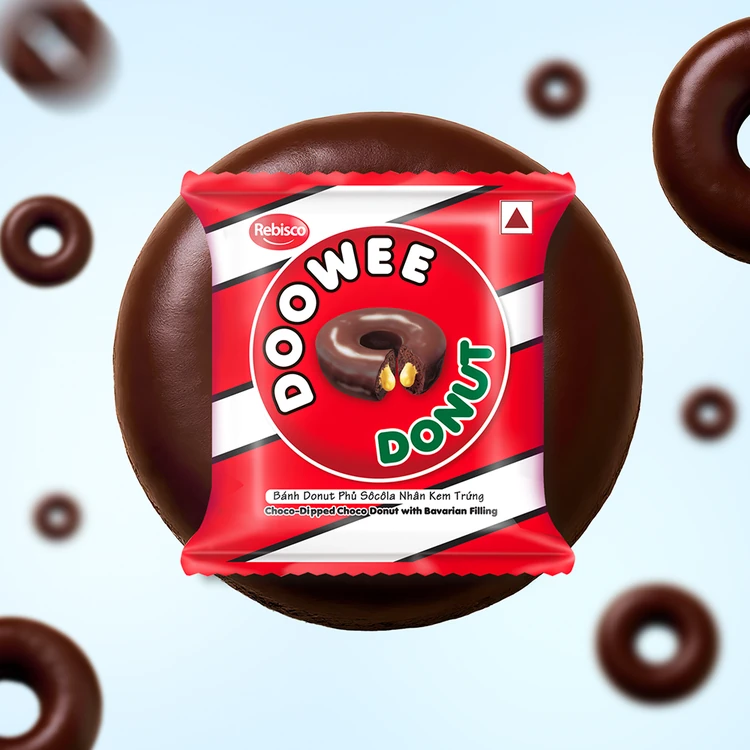 Doowee Donut Chocolate Donut