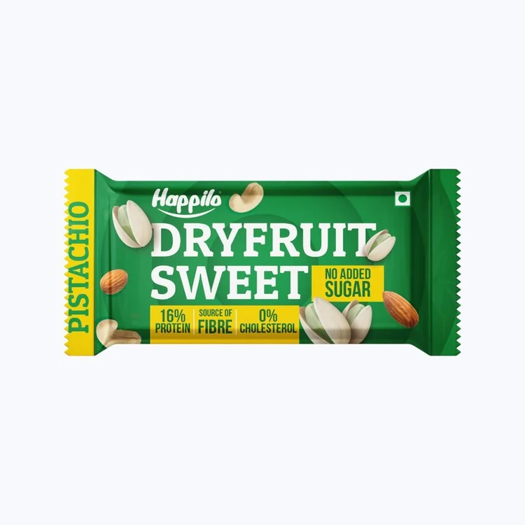 Happilo Premium Pistachios Healthy Dry Fruit Sweet Bar