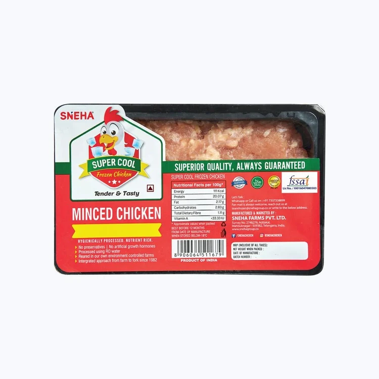 Sneha Super Cool Frozen Chicken Keema /Minced