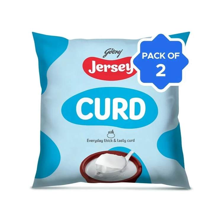 Godrej Jersey Pouch Curd - Pack of 2