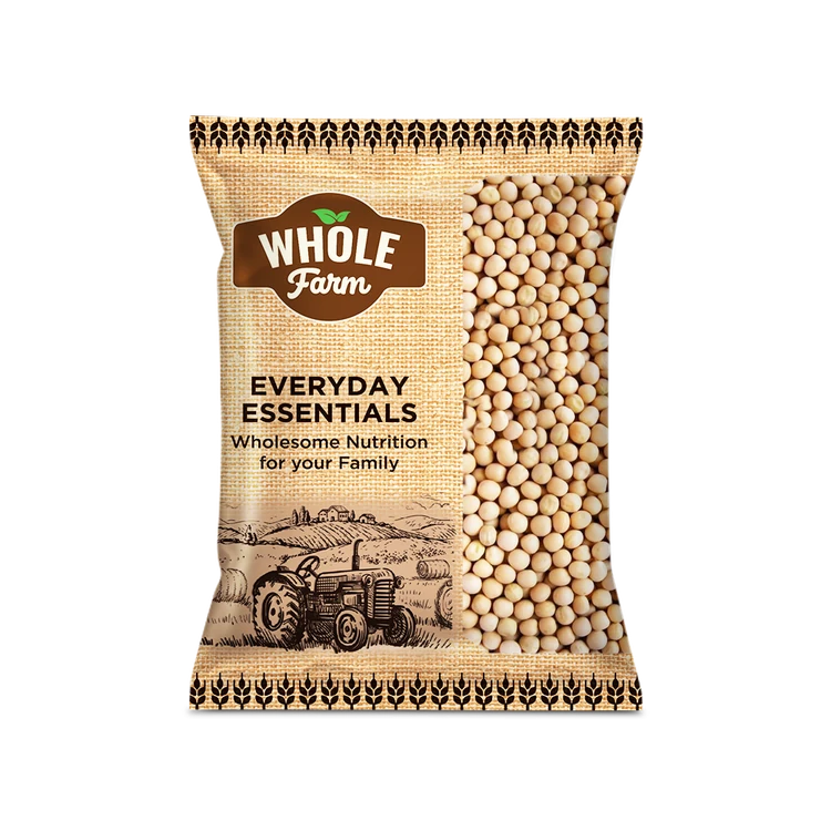 Whole Farm Premium White Dried Peas/Safed Matar (Bili Kadle Kalu (Dry))