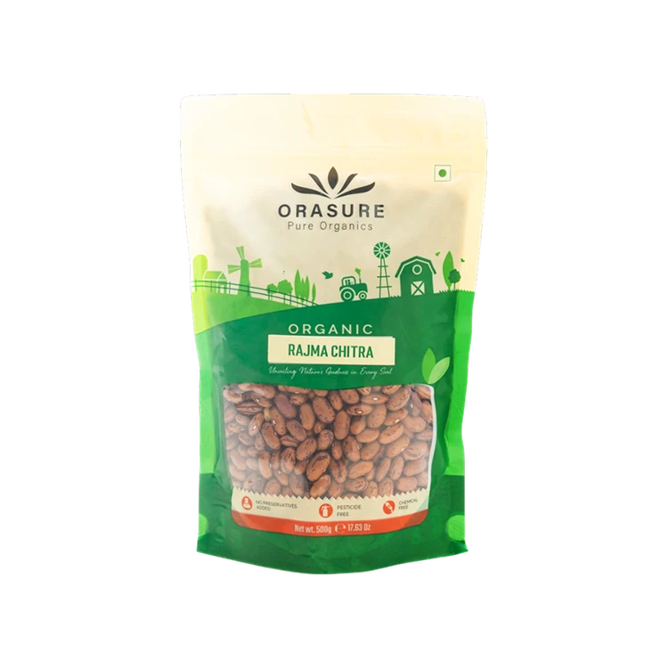 Orasure Organic Rajma Chitra