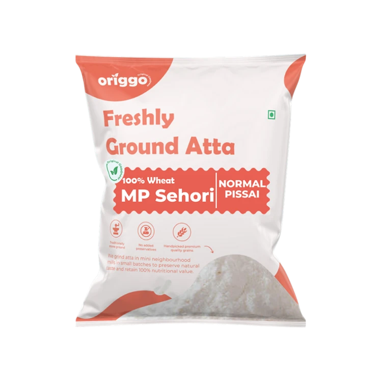 Origgo Stone Ground MP Sehori Atta Normal Pissai