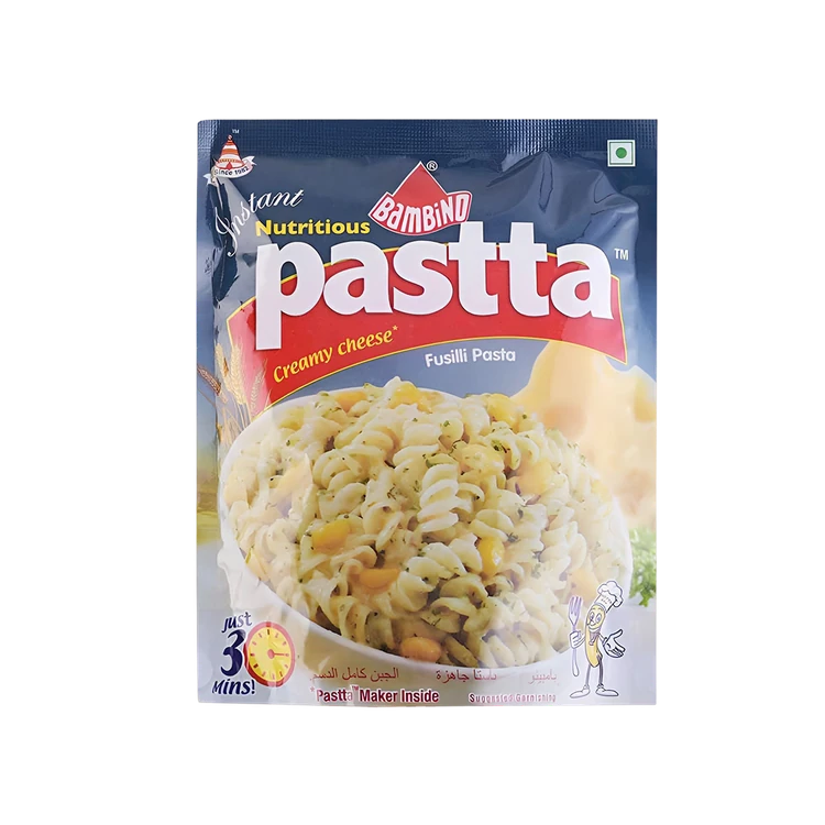 Bambino Creamy Cheese Fusilli Instant Pasta