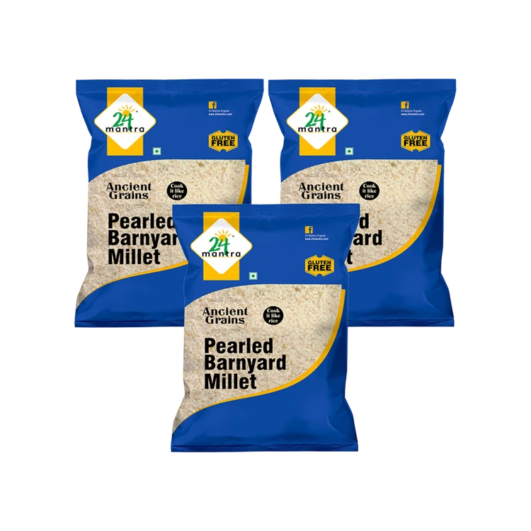 24 Mantra Organic Organic Samak/Barnyard Millet - Pack of 3