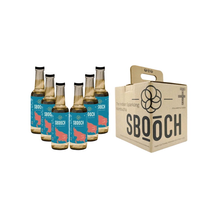 Sbooch Tulsi & Lemon Kombucha (Sparkling Tea)