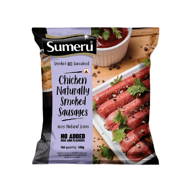 Sumeru Naturally Smoked Chicken Sausage (Frozen)