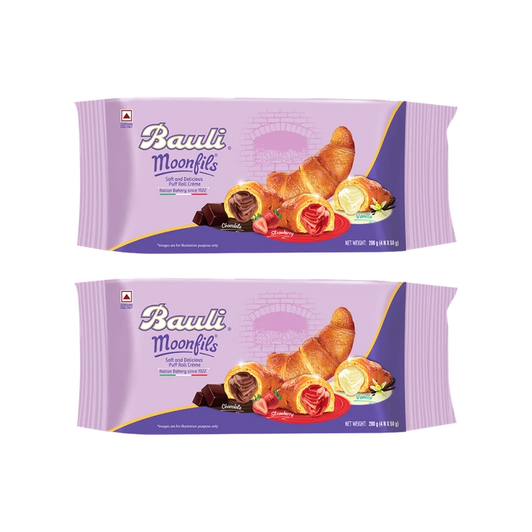 Bauli Moonfils Assorted Croissant - Pack of 2