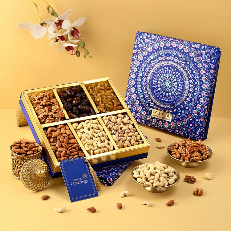 RawFruit A Hyperfoods Brand Mandala Dry Fruits Gift Pack